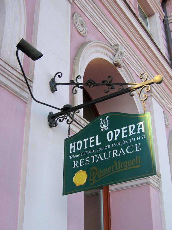 Hotel Opera Prag Eksteriør billede